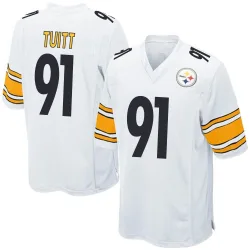 Stephon Tuitt Pittsburgh Steelers Game Youth Jersey (White)