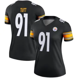 Stephon Tuitt Pittsburgh Steelers Legend Women's Jersey (Black)