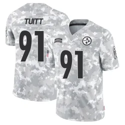 Stephon Tuitt Pittsburgh Steelers Limited Men's 2024 Salute to Service Jersey (Arctic Camo)