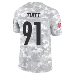 Stephon Tuitt Pittsburgh Steelers Limited Men's 2024 Salute to Service Jersey (Arctic Camo)