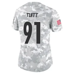 Stephon Tuitt Pittsburgh Steelers Limited Women's 2024 Salute to Service Jersey (Arctic Camo)