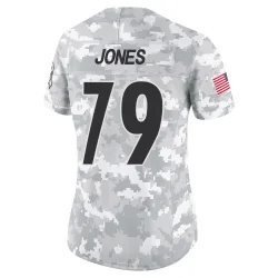 Steven Jones Pittsburgh Steelers Limited Women's 2024 Salute to Service Jersey (Arctic Camo)