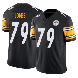 Steven Jones Pittsburgh Steelers Limited Youth Vapor F.U.S.E. Jersey (Black)