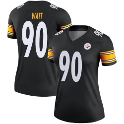 T.J. Watt Pittsburgh Steelers Legend Women's Jersey (Black)
