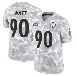 T.J. Watt Pittsburgh Steelers Limited Youth 2024 Salute to Service Jersey (Arctic Camo)