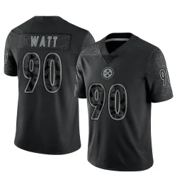T.J. Watt Pittsburgh Steelers Limited Youth Reflective Jersey (Black)