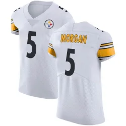 Tanner Morgan Pittsburgh Steelers Elite Men's Vapor Untouchable Jersey (White)
