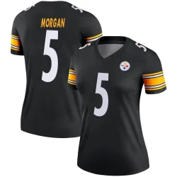 Tanner Morgan Pittsburgh Steelers Legend Women's Jersey (Black)