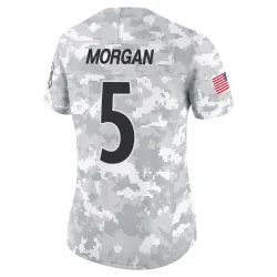 Tanner Morgan Pittsburgh Steelers Limited Women's 2024 Salute to Service Jersey (Arctic Camo)