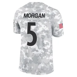Tanner Morgan Pittsburgh Steelers Limited Youth 2024 Salute to Service Jersey (Arctic Camo)