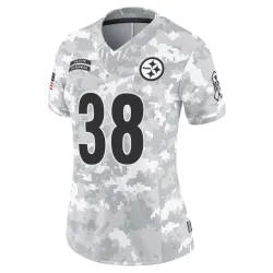 Terrell Edmunds Pittsburgh Steelers Limited Women's 2024 Salute to Service Jersey (Arctic Camo)