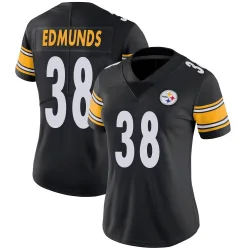 Terrell Edmunds Pittsburgh Steelers Limited Women's Team Color Vapor Untouchable Jersey (Black)