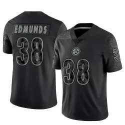 Terrell Edmunds Pittsburgh Steelers Limited Youth Reflective Jersey (Black)