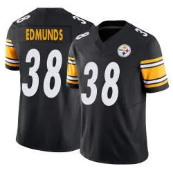 Terrell Edmunds Pittsburgh Steelers Limited Youth Vapor F.U.S.E. Jersey (Black)