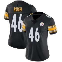 Thomas Rush Pittsburgh Steelers Limited Women's Team Color Vapor Untouchable Jersey (Black)