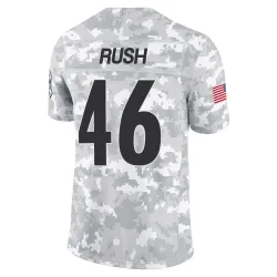 Thomas Rush Pittsburgh Steelers Limited Youth 2024 Salute to Service Jersey (Arctic Camo)