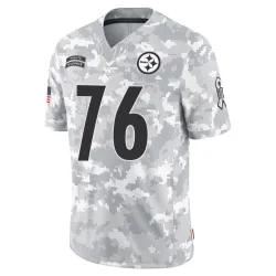 Troy Fautanu Pittsburgh Steelers Limited Youth 2024 Salute to Service Jersey (Arctic Camo)