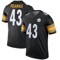 Troy Polamalu Pittsburgh Steelers Legend Youth Jersey (Black)