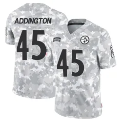 Tucker Addington Pittsburgh Steelers Limited Men's 2024 Salute to Service Jersey (Arctic Camo)