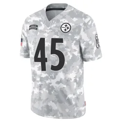 Tucker Addington Pittsburgh Steelers Limited Men's 2024 Salute to Service Jersey (Arctic Camo)