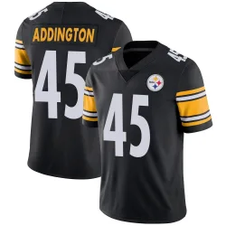 Tucker Addington Pittsburgh Steelers Limited Men's Team Color Vapor Untouchable Jersey (Black)