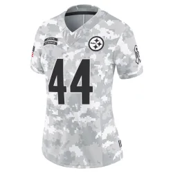 Tyler Matakevich Pittsburgh Steelers Limited Women's 2024 Salute to Service Jersey (Arctic Camo)
