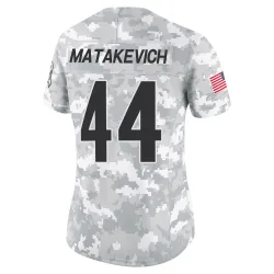 Tyler Matakevich Pittsburgh Steelers Limited Women's 2024 Salute to Service Jersey (Arctic Camo)