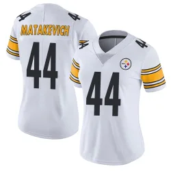 Tyler Matakevich Pittsburgh Steelers Limited Women's Vapor Untouchable Jersey (White)
