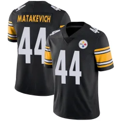 Tyler Matakevich Pittsburgh Steelers Limited Youth Team Color Vapor Untouchable Jersey (Black)