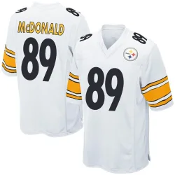 Vance McDonald Pittsburgh Steelers Game Men's Jersey (White)