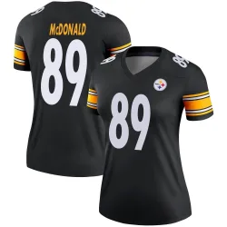 Vance McDonald Pittsburgh Steelers Legend Women's Jersey (Black)