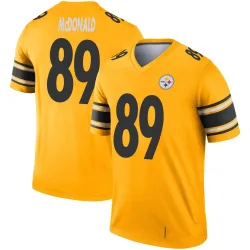 Vance McDonald Pittsburgh Steelers Legend Youth Inverted Jersey (Gold)