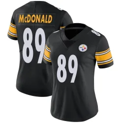 Vance McDonald Pittsburgh Steelers Limited Women's Team Color Vapor Untouchable Jersey (Black)
