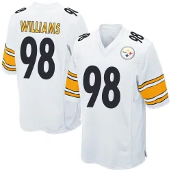 Vince Williams Pittsburgh Steelers Game Men's Jersey (White)