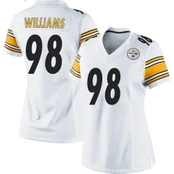Vince Williams Pittsburgh Steelers Game Women's Jersey (White)