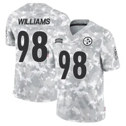 Vince Williams Pittsburgh Steelers Limited Men's 2024 Salute to Service Jersey (Arctic Camo)