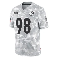 Vince Williams Pittsburgh Steelers Limited Men's 2024 Salute to Service Jersey (Arctic Camo)