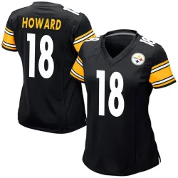 Will Howard Pittsburgh Steelers Game Women's Team Color Jersey (Black)