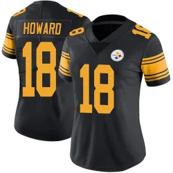 Will Howard Pittsburgh Steelers Limited Women's Color Rush Jersey (Black)