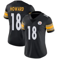 Will Howard Pittsburgh Steelers Limited Women's Team Color Vapor Untouchable Jersey (Black)