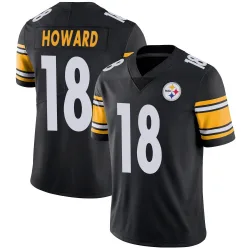 Will Howard Pittsburgh Steelers Limited Youth Team Color Vapor Untouchable Jersey (Black)