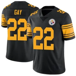 William Gay Pittsburgh Steelers Limited Men's Color Rush Jersey (Black)