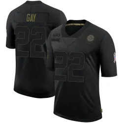 William Gay Pittsburgh Steelers Limited Youth 2020 Salute To Service Jersey (Black)