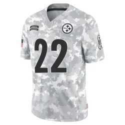 William Gay Pittsburgh Steelers Limited Youth 2024 Salute to Service Jersey (Arctic Camo)