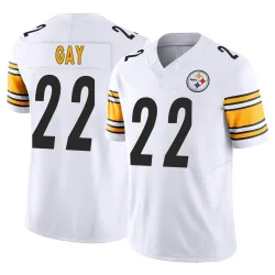 William Gay Pittsburgh Steelers Limited Youth Vapor F.U.S.E. Jersey (White)