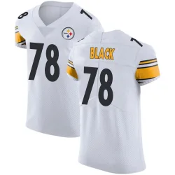 Yahya Black Pittsburgh Steelers Elite Men's Vapor Untouchable Jersey (White)