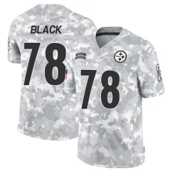 Yahya Black Pittsburgh Steelers Limited Men's 2024 Salute to Service Jersey (Arctic Camo)
