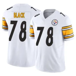 Yahya Black Pittsburgh Steelers Limited Men's Vapor F.U.S.E. Jersey (White)