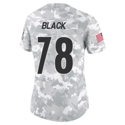 Yahya Black Pittsburgh Steelers Limited Women's 2024 Salute to Service Jersey (Arctic Camo)