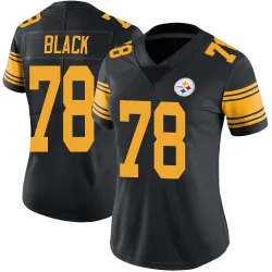 Yahya Black Pittsburgh Steelers Limited Women's Color Rush Jersey (Black)